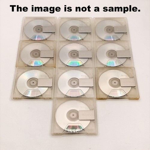 Used blank minidisc 74min - md,