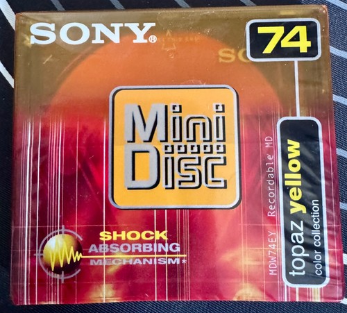 New sony md74 blank recordable - new,