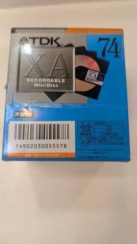 Tdk minidisc 10 pack - 10,