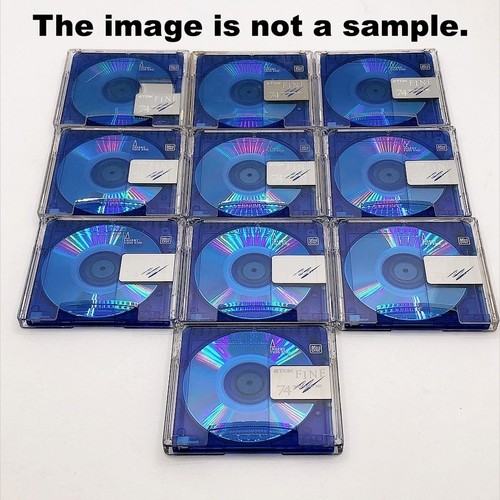 Used blank minidisc 74min - blank, md