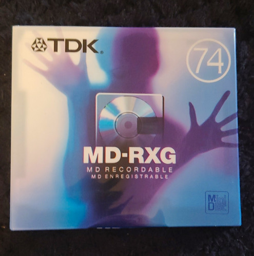 Tdk rxg74 74min recordable - tdk, md-rxg74