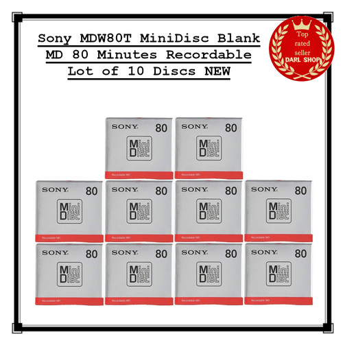 Sony mdw80t minidisc - sony,