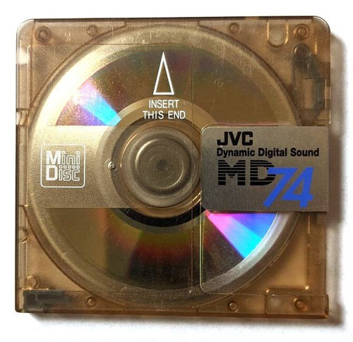 Used jvc mins - used, blank