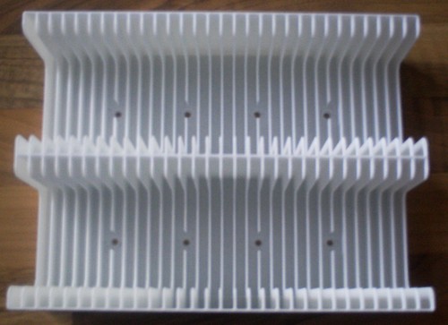 White minidisc tray - white,