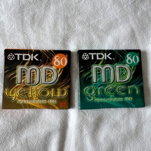 Sealed tdk minidisc md80 - 2,