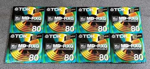 Tdk minidisc md rxg - 8, md-rxg
