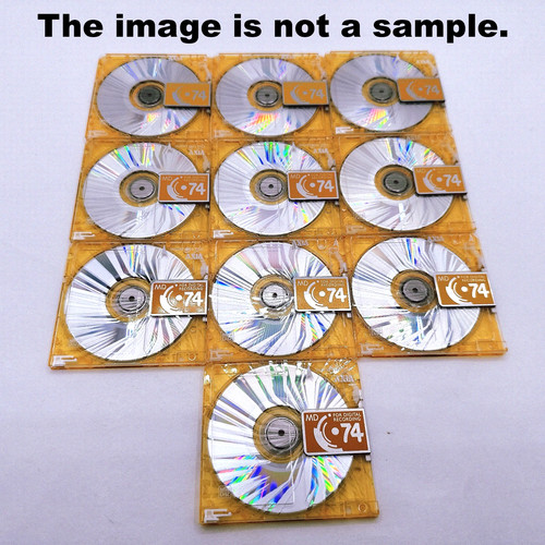 Used blank minidisc - used,