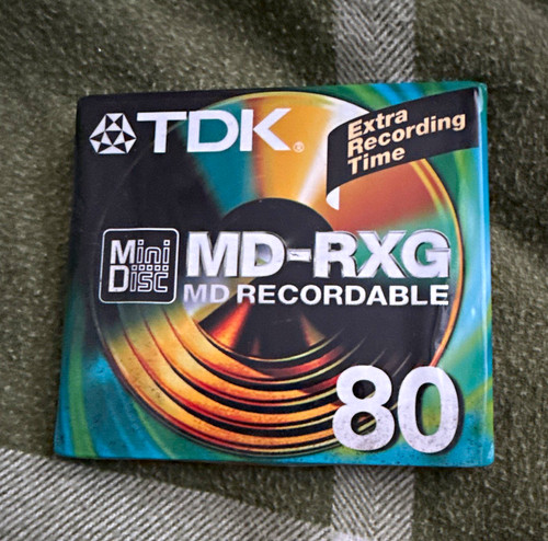 Tdk rxg minidisc min - md-rxg,