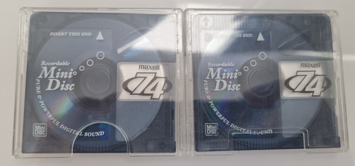 Maxell 74 minidisc - maxell,