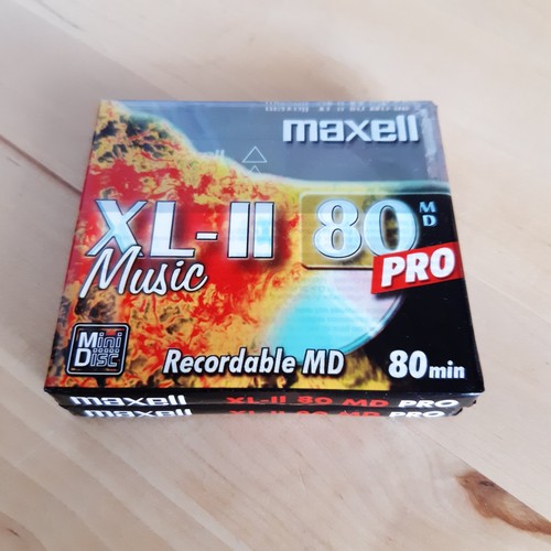 Sealed maxell md80 xl - sealed, xl-ii