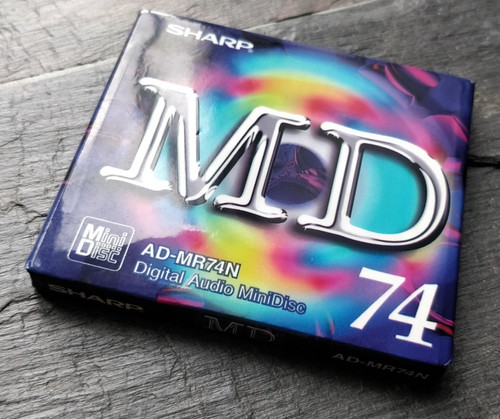 Sharp mdr74n blank minidisc - blank,