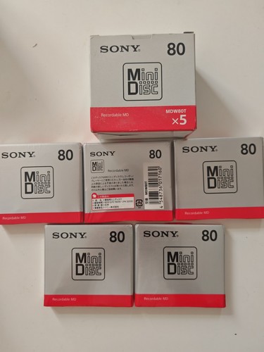 Sony minidisc recordable - minidisc, 80