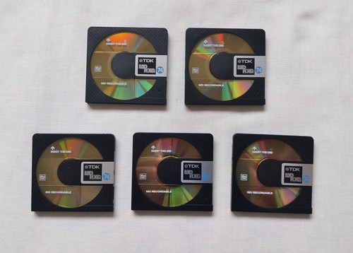 Tdk recordable mini discs - discs,