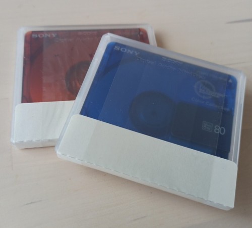 Sony blank minidiscs unused - x2,