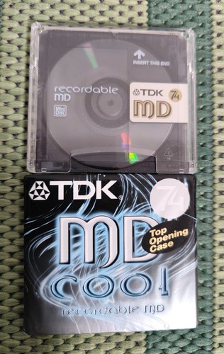 Blank recordable tdk - tdk, md