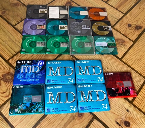 Recordable mini disc bundle - recordable,