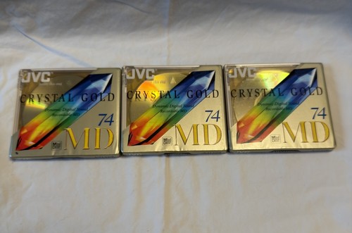 Jvc crystal gold minidisc - 3x,