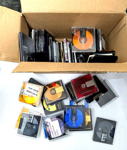 Used blank mini disc - 50,