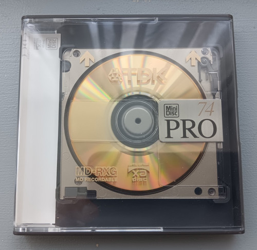 Tdk rxg pro minidisc 74 - tdk, md-rxg