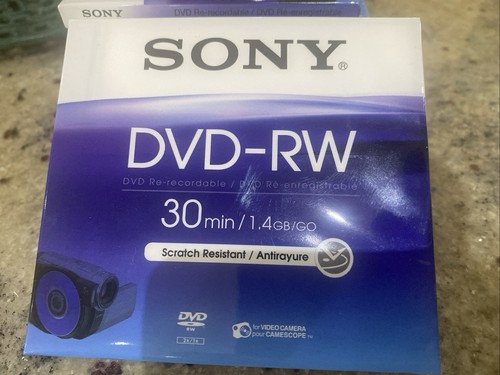 Sony blank mini discs - sony, new