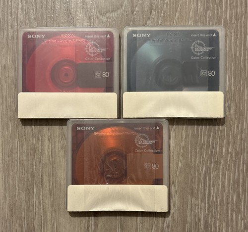 Sony mini disc color - sony,