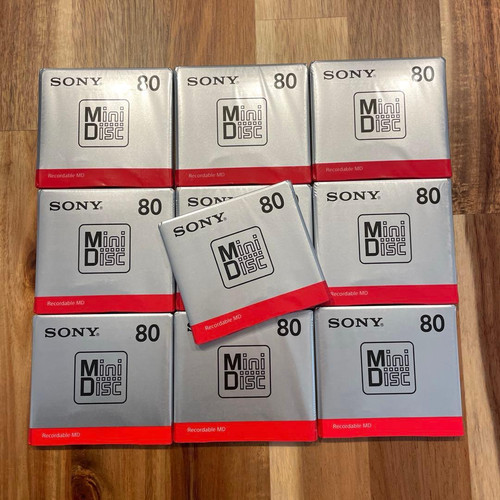 Sony mdw80t blank minidisc - blank,