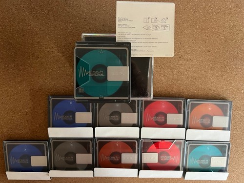 Blank sony mini discs shock - discs,